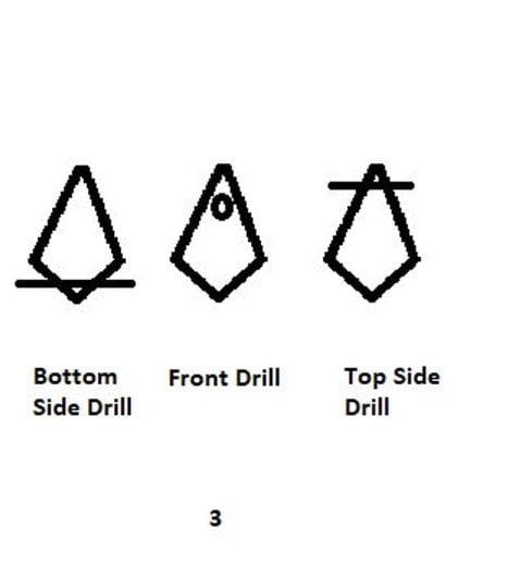 Lapis Lazuli 10x14mm Faceted Tie shape Briolettes,fancy briolette beads,Lapis Lazuli Beads,Lapis Faceted Beads, Lapis Lazuli Briolette beads