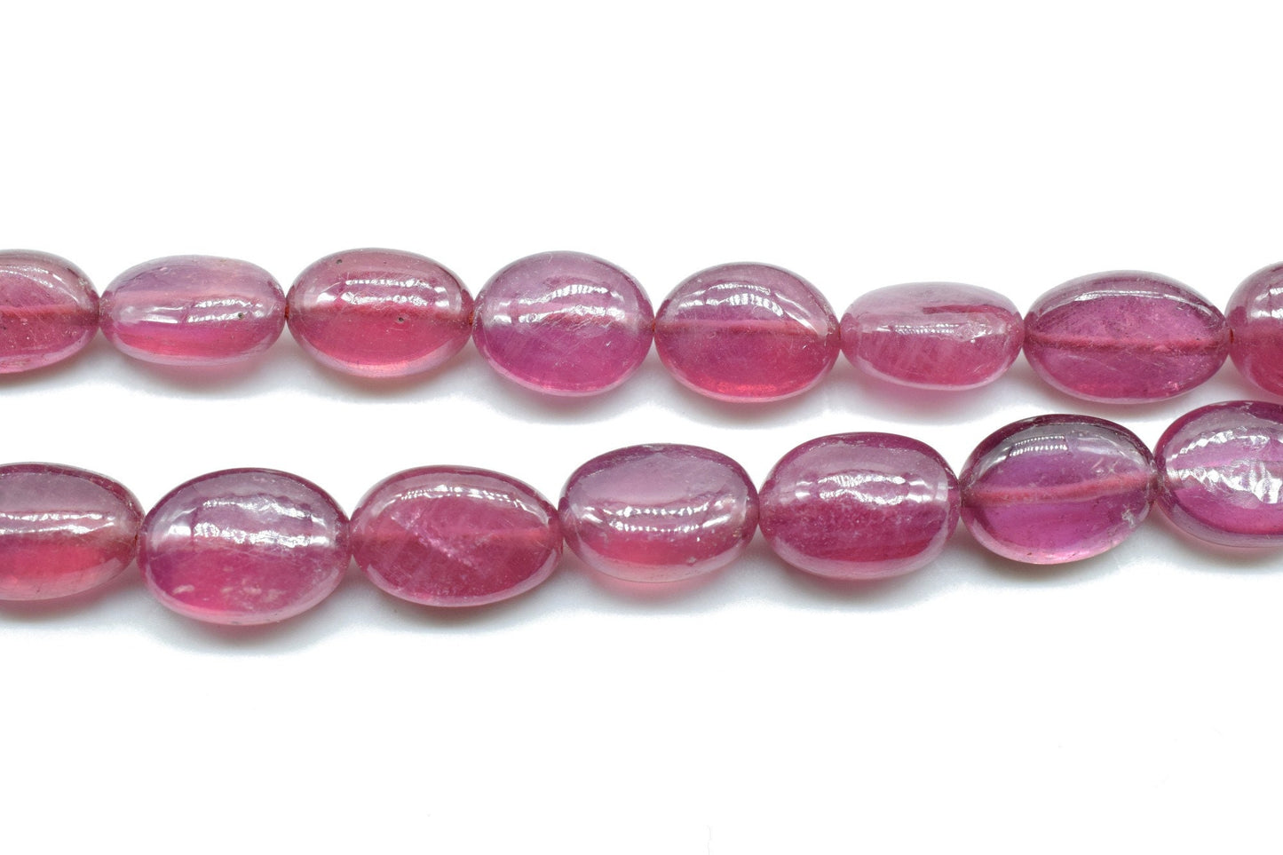 Pink Jade smooth oval nuggets Natural Pink Jade handmade Necklace Pink jade tumble Gemstones Pebble Beads,Pink jade beads