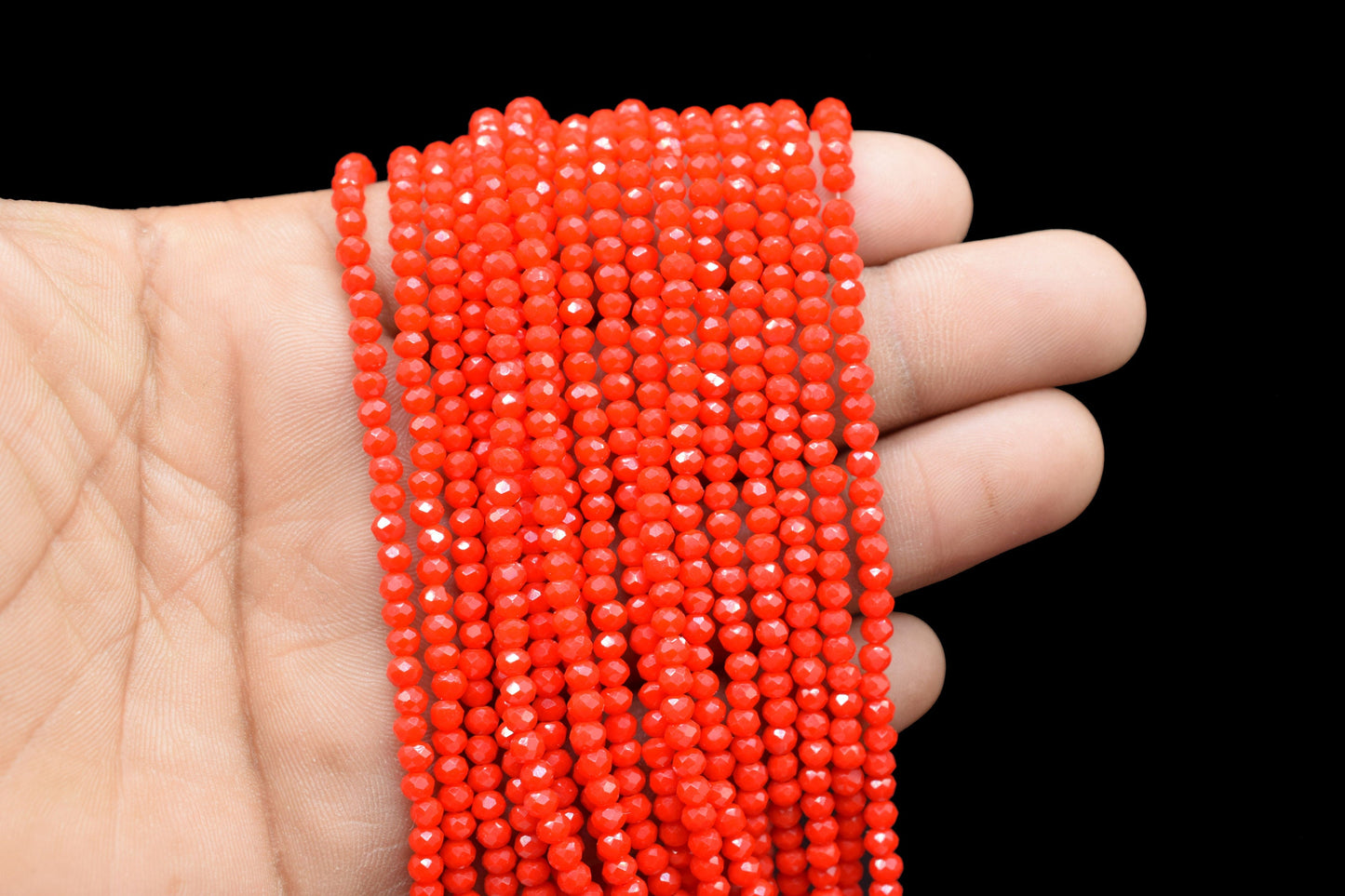 Red Coral Faceted Beads,Coral Jewelry Making beads,Gemstone Wholesale Beads supplier,Red Coral Quartz Beads,Coral Roundel Beads Strands