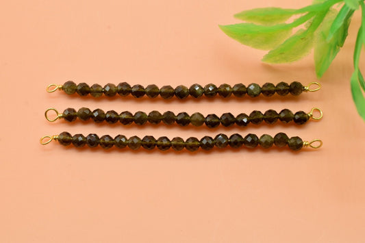 Cat's Eye Beaded Bar Pendant,Necklace Connector,Wire Wrap Pendant,Cats Eye Bar Necklace,Bridal Jewelry,Dainty Necklace,Gemstone Bar Necklace