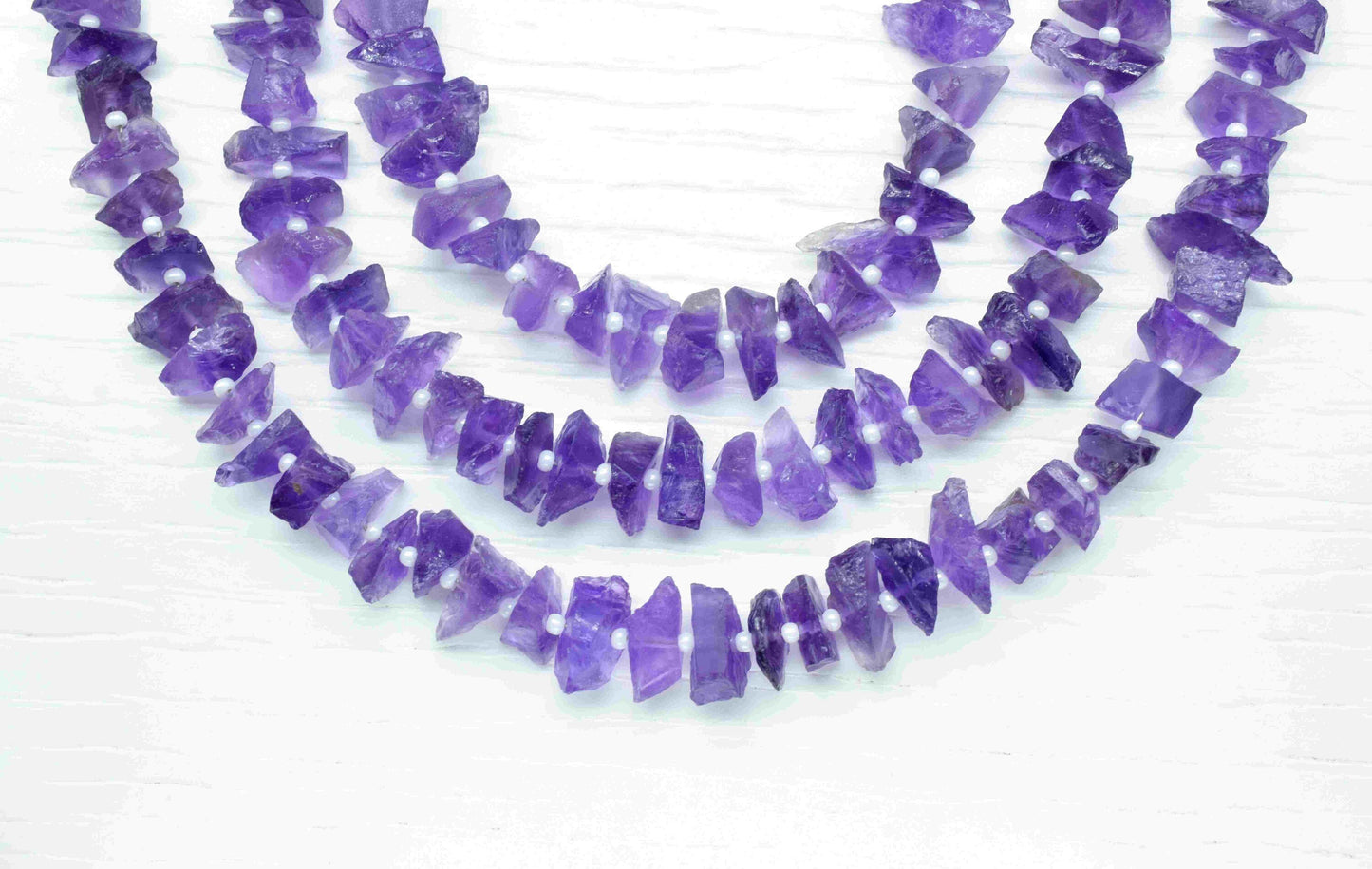 Raw Amethyst 5x8mm to 5x13mm Nuggets Shape Bead Strand,Purple Colour Beads Jewelry Making,Nugget Strand Jewelry,Amethyst Gemstone stone Bead