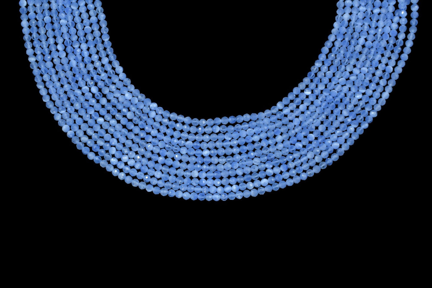 Tanzanite AAA Faceted beads/Tanzanite Stone Beads/Rondelle Beads/Jewerly Making Beads/Micro Cut Beads/Loose Gemstone Beads/Wholesale Bead
