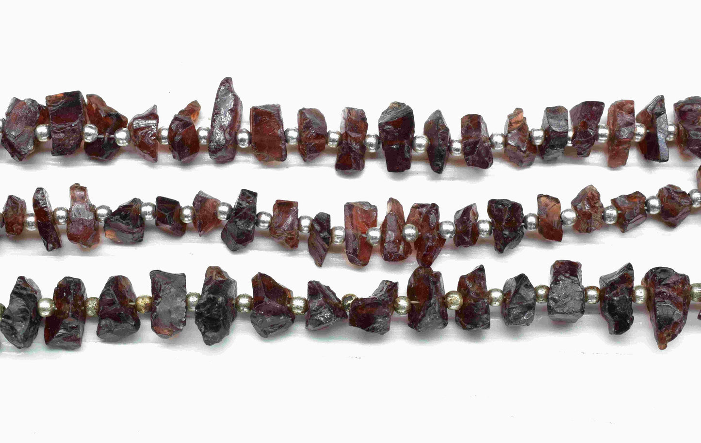Raw Garnet 4x7mm to 5x10mm Nuggets Shape Beads Strands,Garnet Stone Bead Jewelry Making,Garnet Nugget beads,Garnet Gemstone Raw Stone Beads