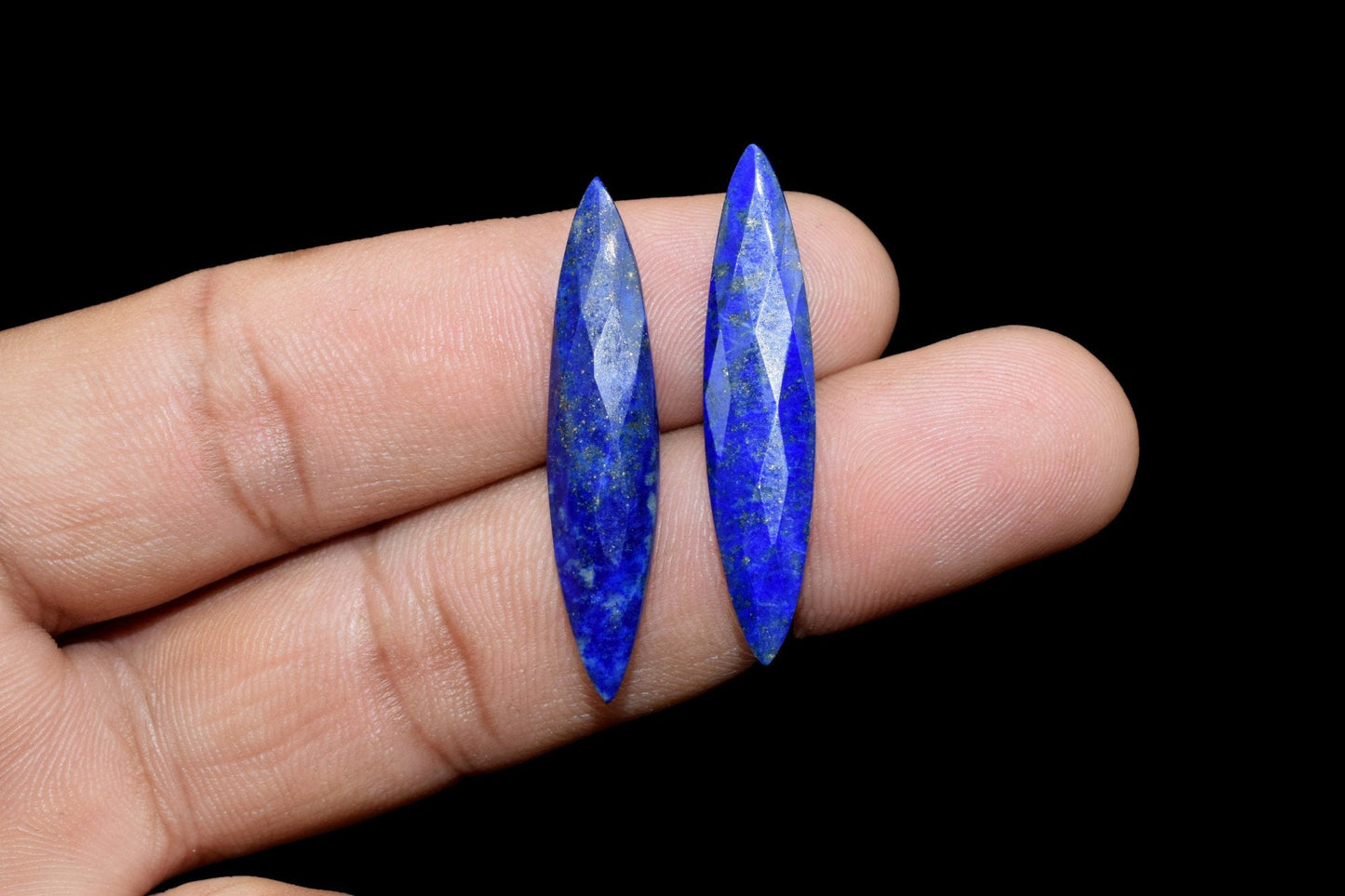 lapis lazuli 7x34mm Marquise Faceted Briolette,Sapphire Drops Fancy Cut Drop Briolette,Marquise Briolette,Jewelry Supplies,lapis Jewelry