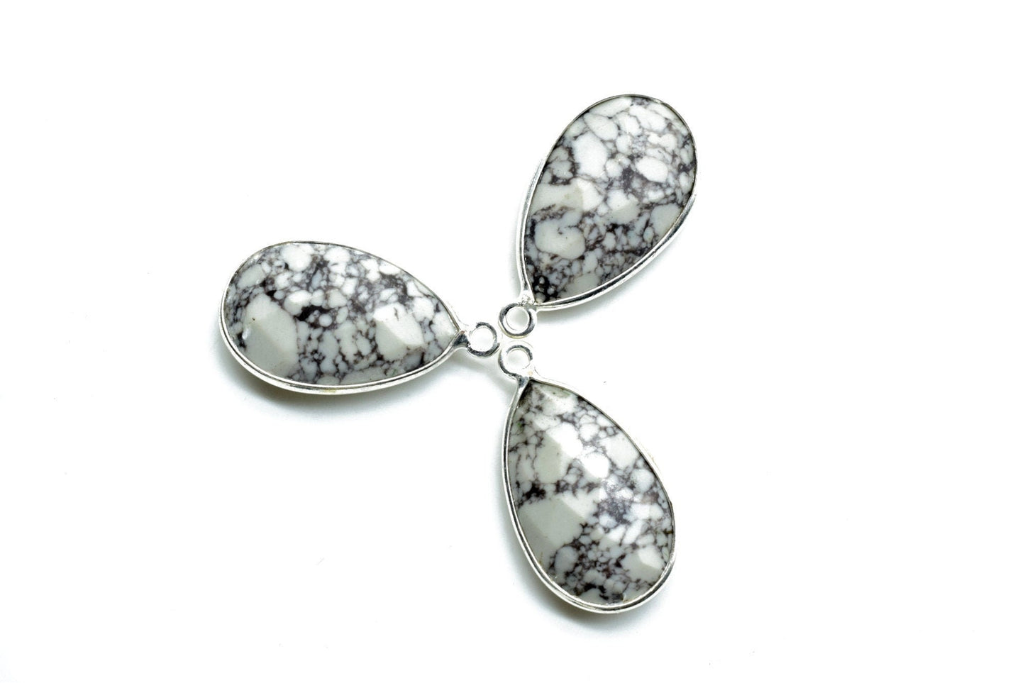 Dendrite Opal 12x20mm single bail charm,Dendrite Opal Teardrop Silver Plated bezel,Dendrite Opal Bezel,jewelry making charm,Gold bezel charm
