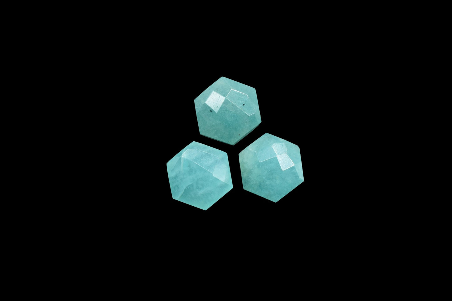 Amazonite faceted 10mm Hexagon Briolettes,Amazonite Hexagon Beads,Gemstone Hexagon Beads,Amazonite jewelry Making Beads,Fancy Briolette bead