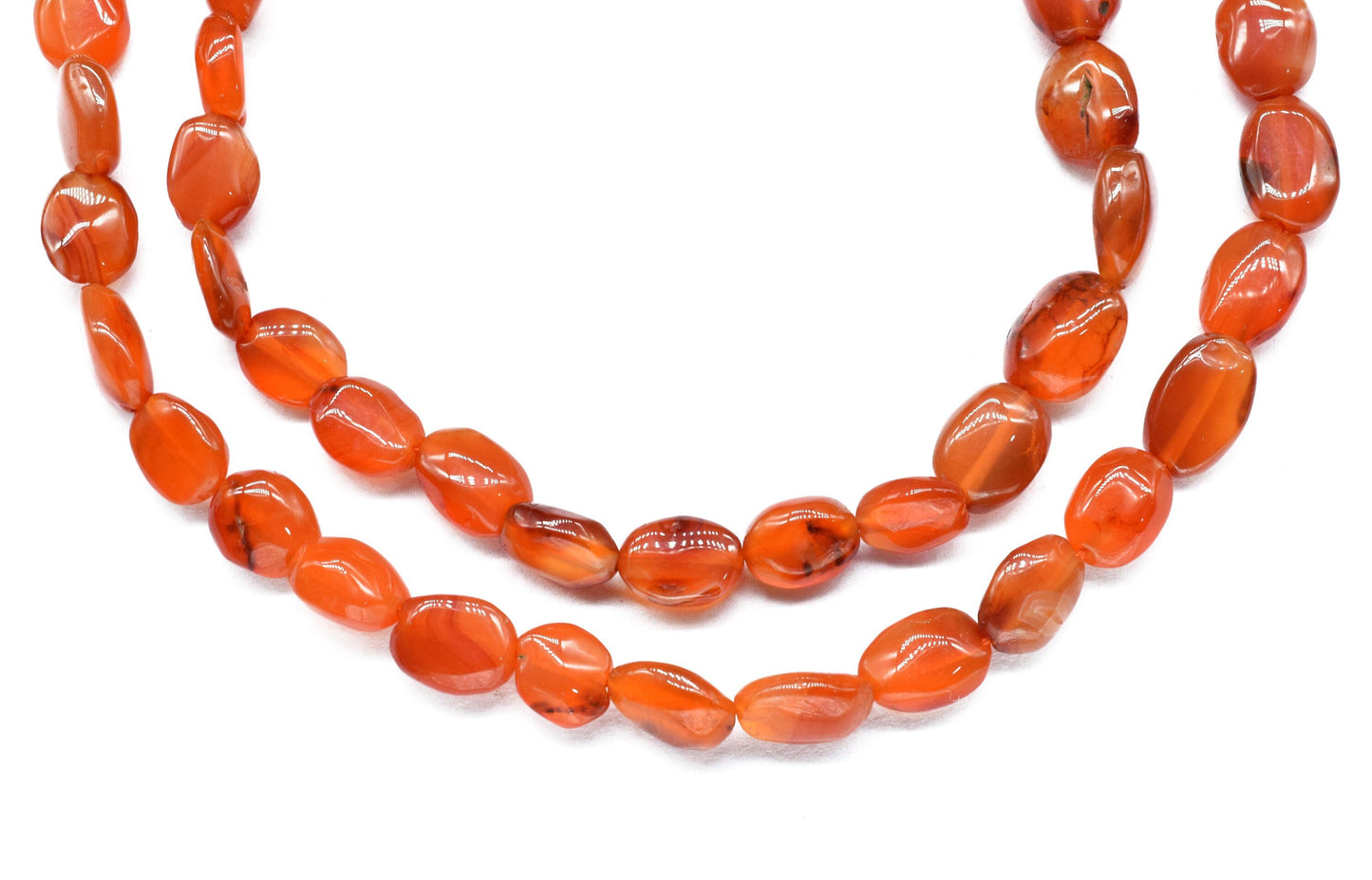 Natural Carnelian Smooth Beads,Orange Carnelian Smooth Handmade Tiny Beads,Natural Carnelian Plain Nuggets Beads,AAA Quality,Carnelian Beads
