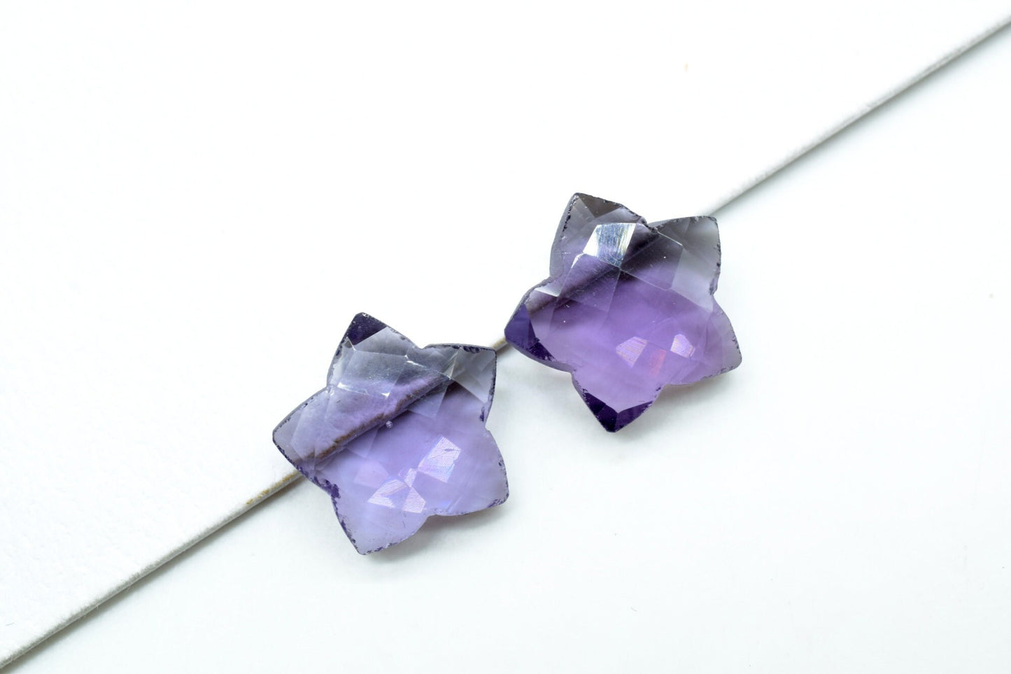 Amethyst 12mm carved star shape Briolettes,star shape Faceted Briolette,Gemstone,Hand Carved Briolette,Carving Gemstone,Carved stones
