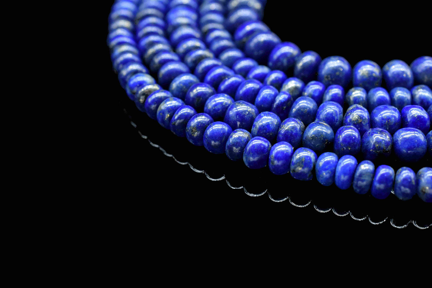 Lapis Lazuli Round Smooth Beads,Lapis 6mm to 6.5mm Beads,10 Inch Strand,AAA Quality,Round Smooth Briolettes Jewelry,Lapis Lazuli Strand bead