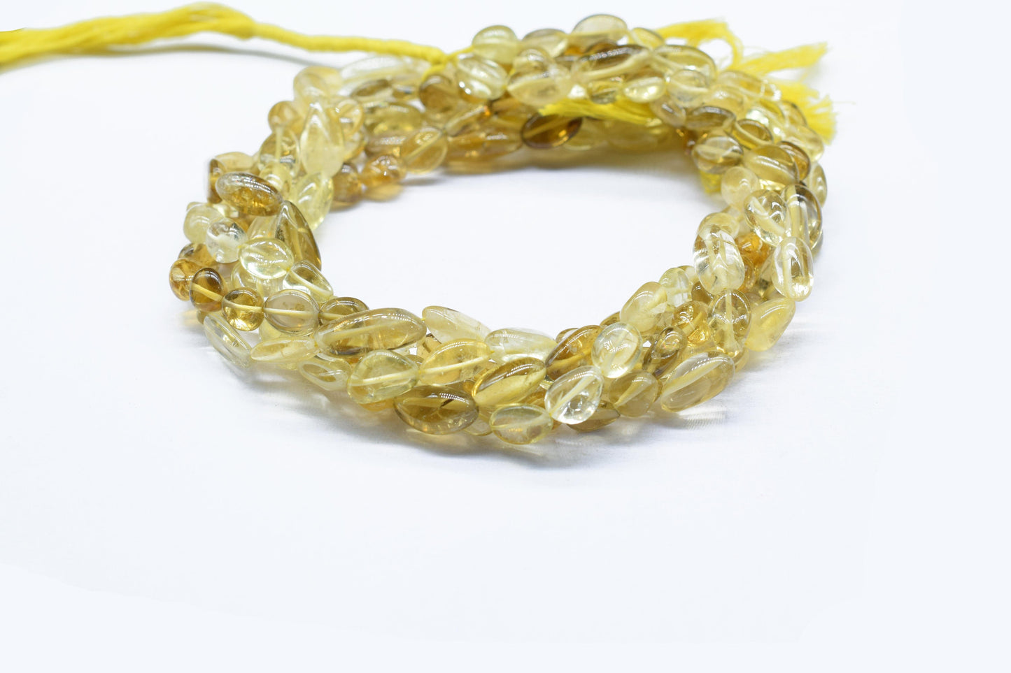 Natural Gemstone Nuggets Beads/Smooth Beads/Jewelry Making Craft/Citrine Nuggets Beads/Handmade Jewelry/Citrine  Jewelry/B'day Gift