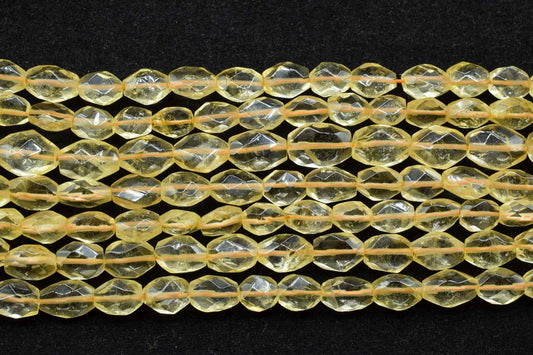 Amazing Quality Citrine Oval Faceted Rondelle Beads,Citrine Gemstone Nugget Beads,Faceted Oval Loose beads,making jewelry & crafts,Citrine