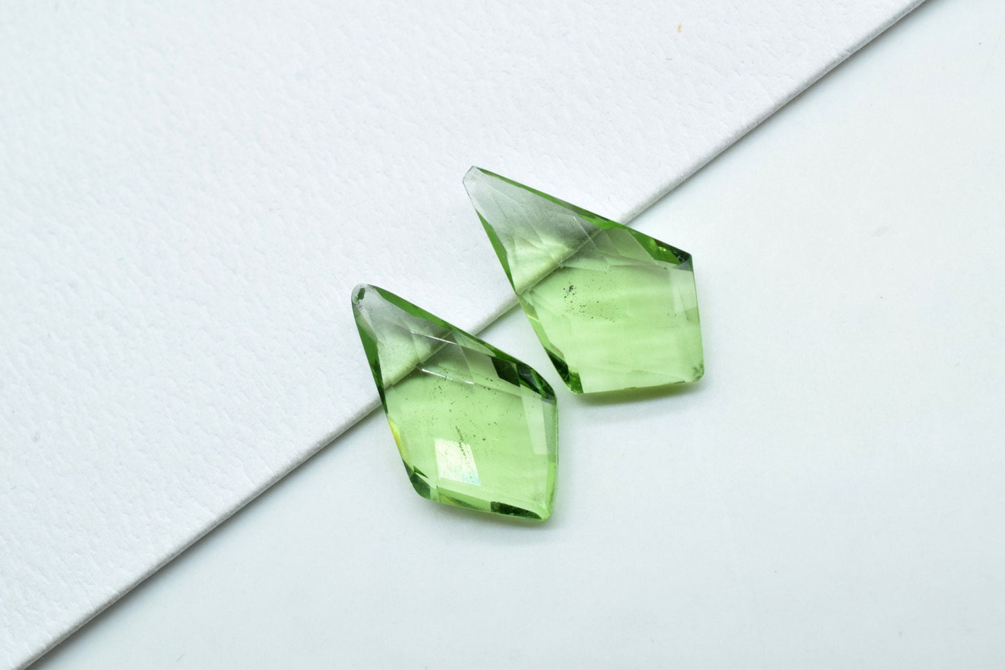 Green Amethyst Faceted Fancy Pear Shape Briolettes,12x20mm Fancy Pear Beads,Amethyst Fancy Beads,Green Amethyst Briolette,Fancy Faceted bead