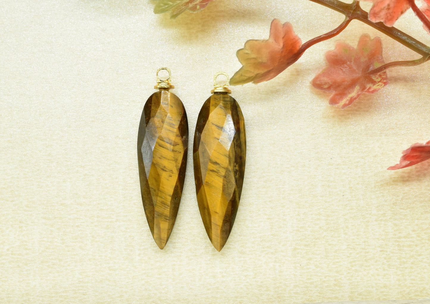 Gemstone Long Teardrop Pendant,Teardrop Drill Pendant Charm,Craft Supplies Tools,Findings Link Pendants,Single Bail Connector,Component Gift