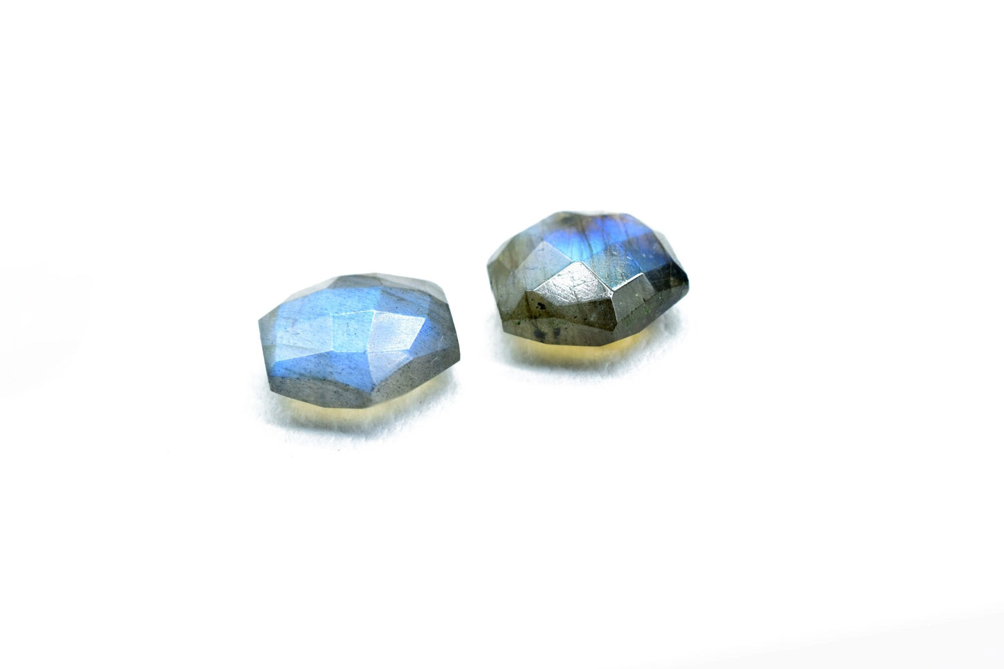 Labradorite faceted 10mm Hexagon Briolettes,Labradorite Hexagon Beads,Gemstone Hexagon Bead,Labradorite jewelry Making Beads,Fancy Briolette