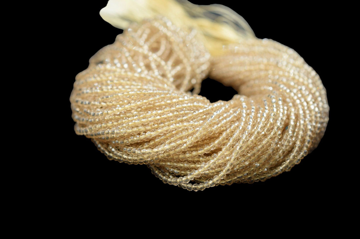 Brown Faceted Beads/Beads Strand/Jewerly Making Beads/2mm Brown Stone Beads Strand/Loose Beads/Rondelle Beads/Full Strand Beads/Gift