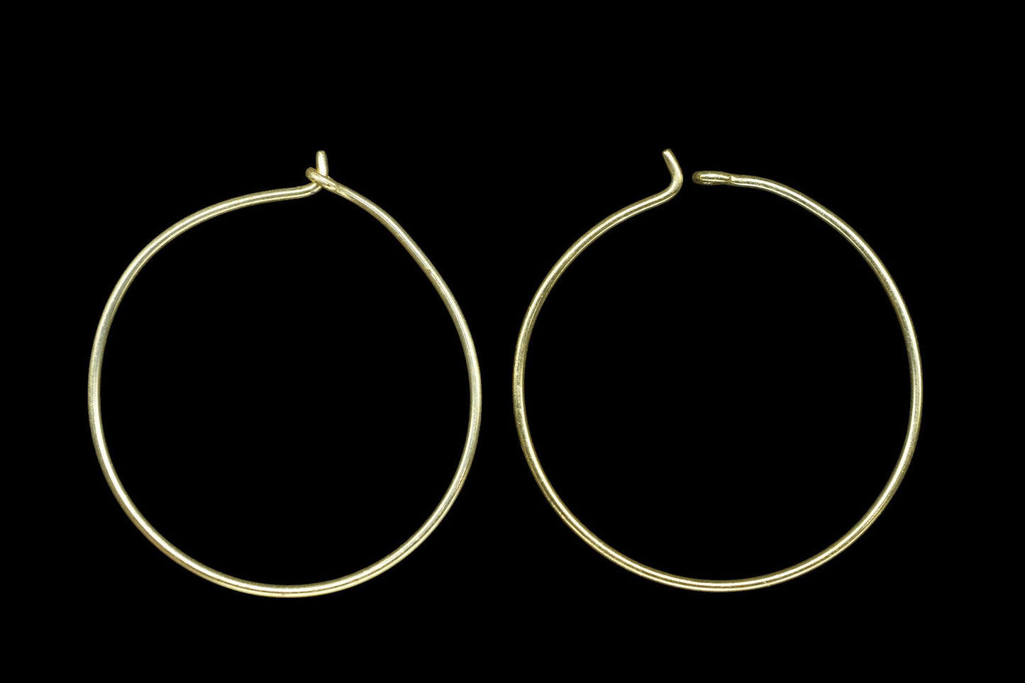 10pc Brass Earring connector,