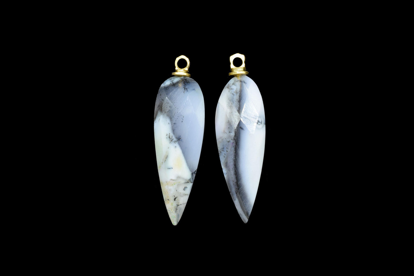 Gemstone Single Bail Pendants,Craft Supplies Tools,Findings Link Pendants,Handmade Component,Earring Connector,Teardrop Drill Pendant Charm