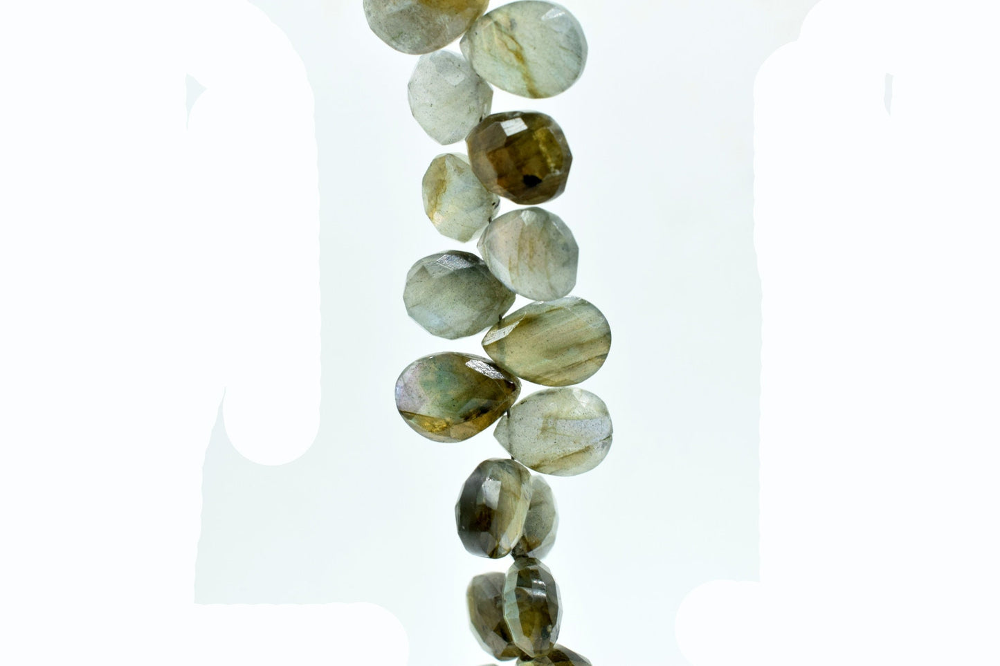 Labradorite 9x13mm Faceted Pear Briolettes,Labradorite Faceted Briolettes,Calibrated Gemstone, Labradorite Pear Briolette,wholesale beads