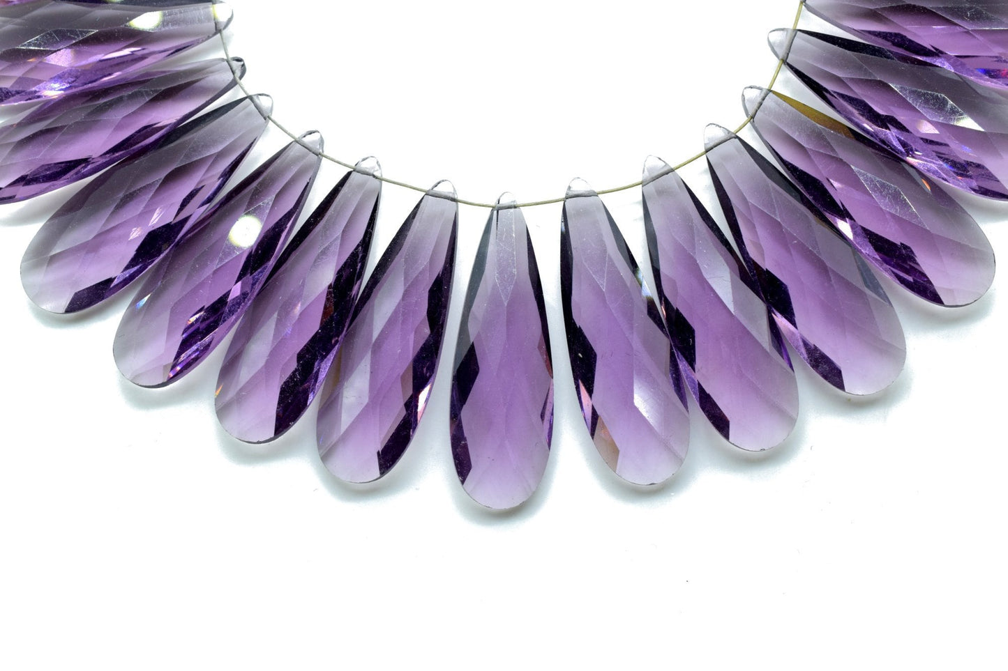 Natural Amethyst Long drop 10x30mm Briolettes,Amethyst Briolette,Amethyst Tear Drop Briolettes,jewelry supplies,Amethyst drops,Amethyst