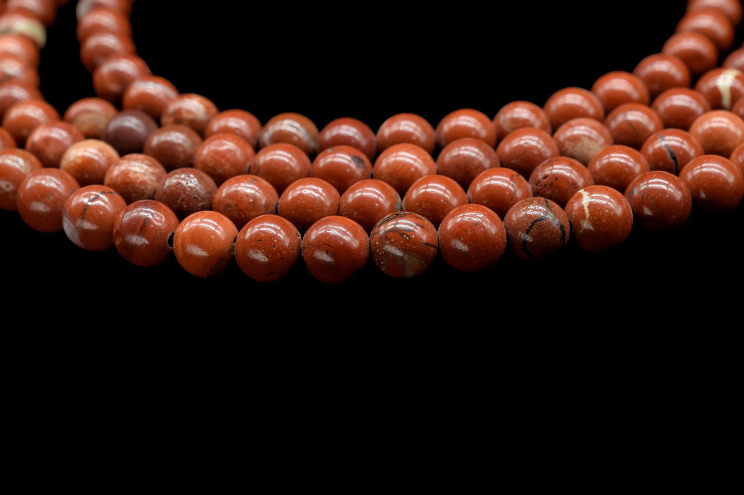 Natural Red Jasper Round Smooth Beads,Red Jasper Round Ball,Handmade Jewelry,16 Inch Strand,AAA Quality,Jewelry Making Crafts,6mm,Gift