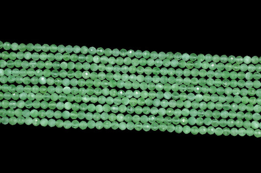 Green Amethyst AAA Faceted beads/Green Stone Beads/Rondelle Beads/Jewerly Making Beads/Micro Cut Beads/Loose Gemstone Beads/Wholesale Beads