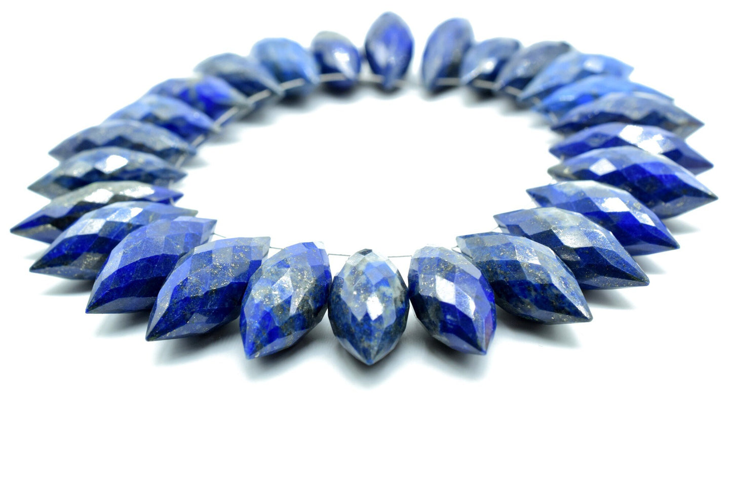 Lapis Lazuli 10x25mm dew drop faceted beads,Fancy Cut Dew Drop Foxtail Briolette,Foxtail Briolette,Gemstone Dew Drop Beads,Lapis Lazuli bead