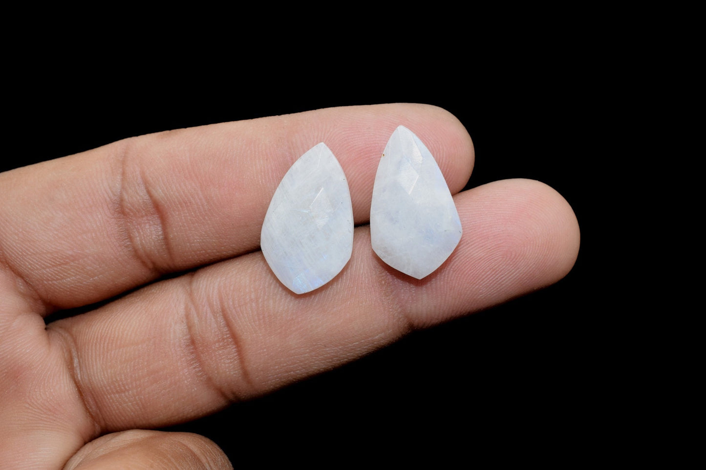 Rainbow Moonstone Faceted Fancy Pear Shape Briolettes,12x20mm Fancy Pear Beads,Moonstone Fancy Beads,Moonstone Briolettes,Fancy Faceted bead