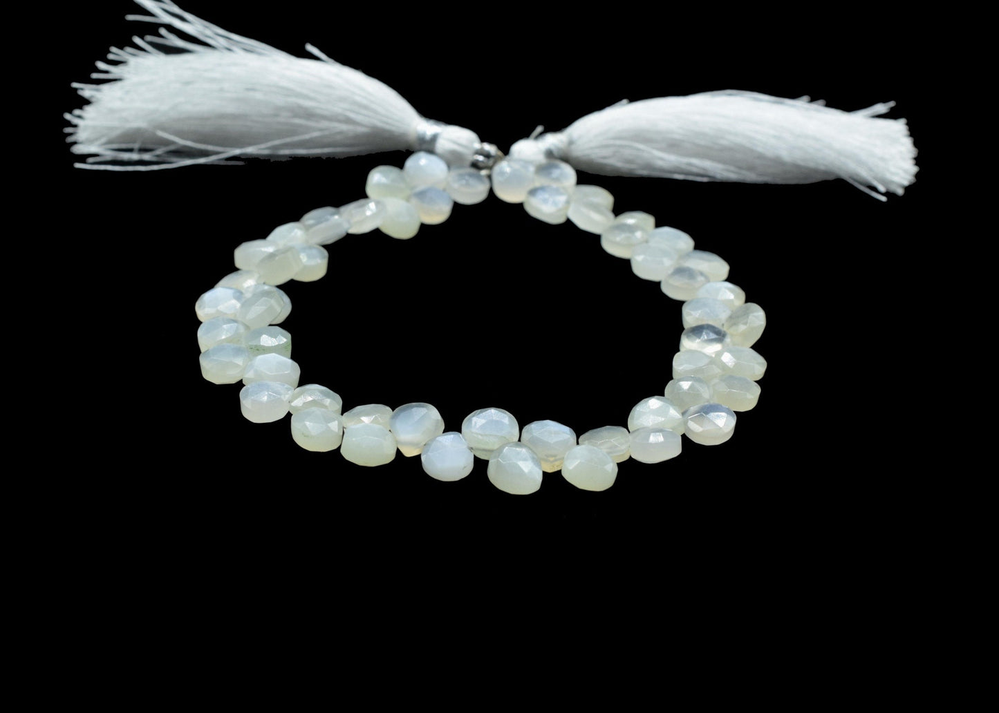 Grey Moonstone 6mm To 7mm Heart Shape Briolettes,Grey Gemstone Beads Jewelry,Grey Moonstone drops,Grey Moonstone Briolette,Grey Moonstone