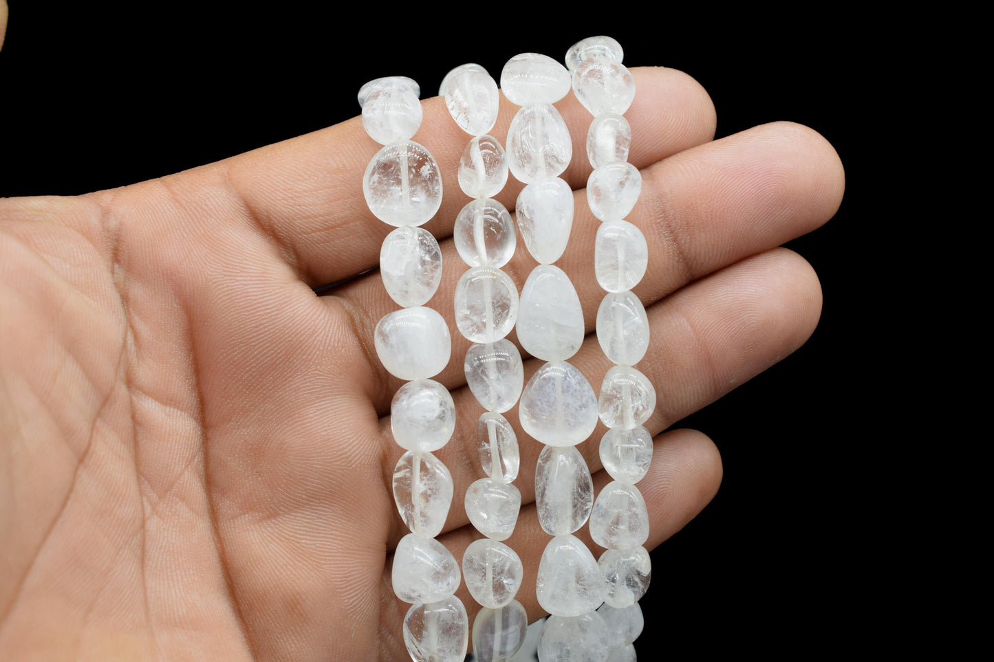 Crystal Nuggets Beads/Natural Gemstone Nuggets Beads/Handmade Beads/Jewelry making Craft/Smooth Beads/Gemstone Beads/Crystal Nuggets Beads