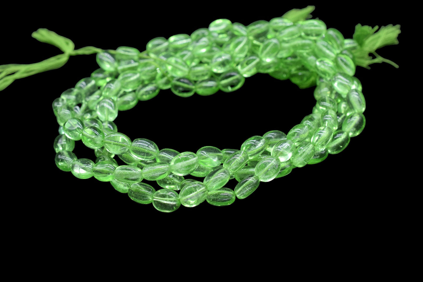 Green Amethyst Smooth Oval Beads,Green Quartz Smooth Beads,Loose Beads for Jewelry Making,Plain Oval Beads,Green Amethyst Smooth Nuggets