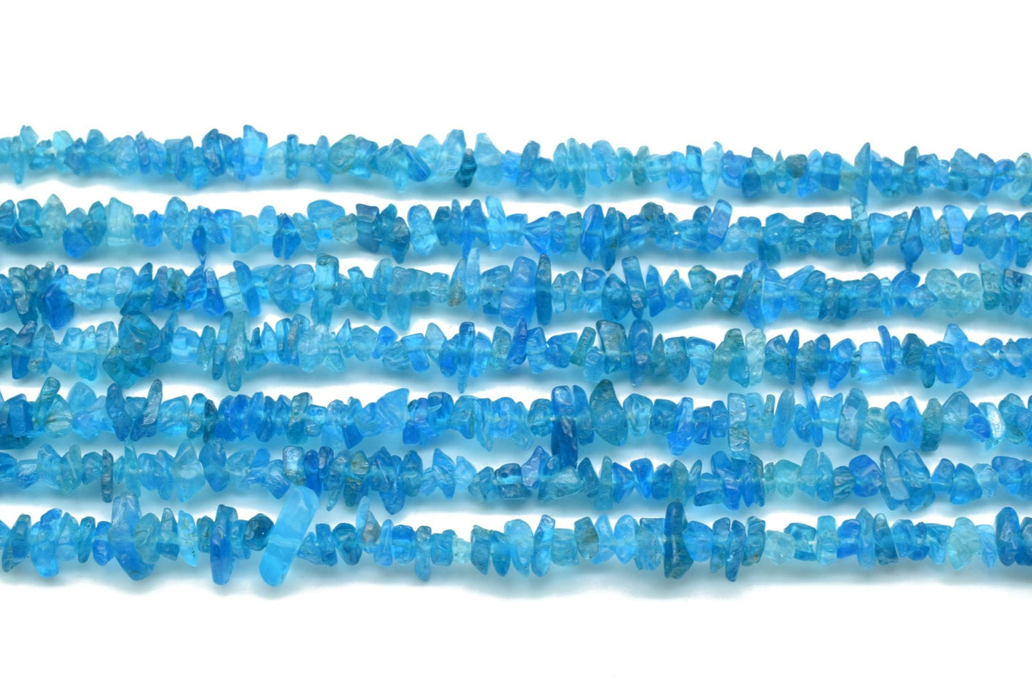 Neon Apatite Chip Beads Strand,Natural Neon Apatite Chips Beads,Uncut Chip Bead,3-6 MM,Polished Bead,Smooth Neon Apatite Chip Gemstone beads