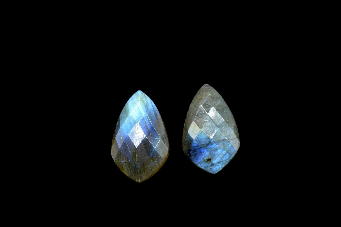 Labradorite Faceted Fancy Pear Shape Briolettes,12x20mm Fancy Pear Beads,Labradorite Fancy Beads,Labradorite Briolettes,Fancy Faceted beads