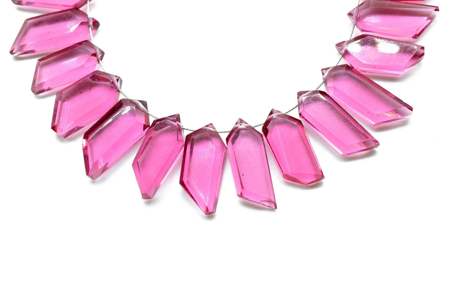 Light Pink Tourmaline Fancy shape briolette,Tourmaline Briolettes,Pink Tourmaline faceted bead,Pink Gemstone Briolette,jewelry making supply