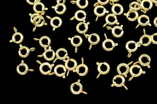 Brass Gold Pendant Clasp, Gold Plated Pendant Clasp, Pendant Hook, Necklace Pendant Hooks, Pendant Lock, Jewelry Findings,