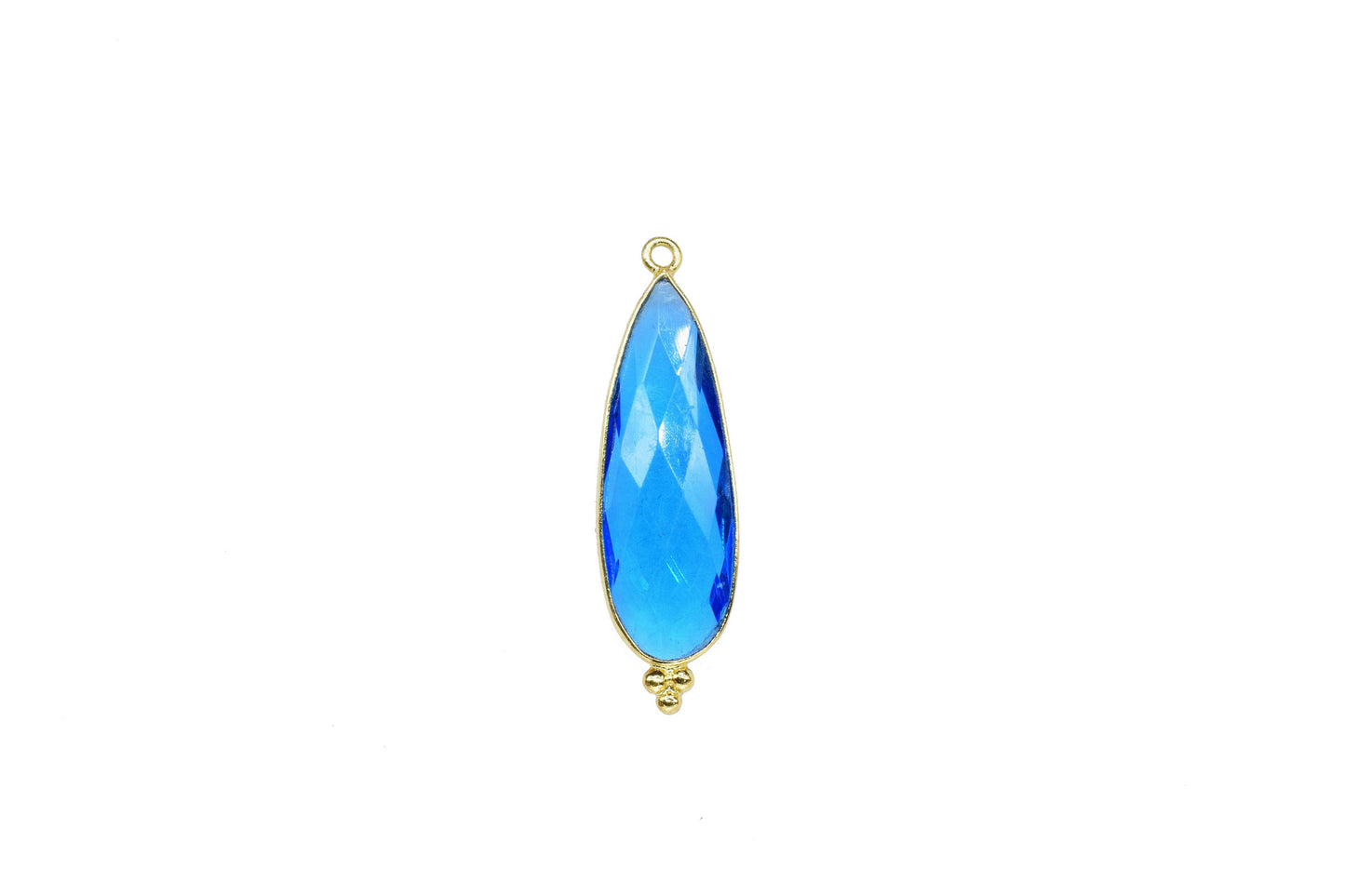 Neon Apatite 10x30mm Bezel charms,Bezel Link Supplies,Neon Apatite Jewelry making,Connector Pendant,Gemstone Teardrops,Neon Apatite Pendant