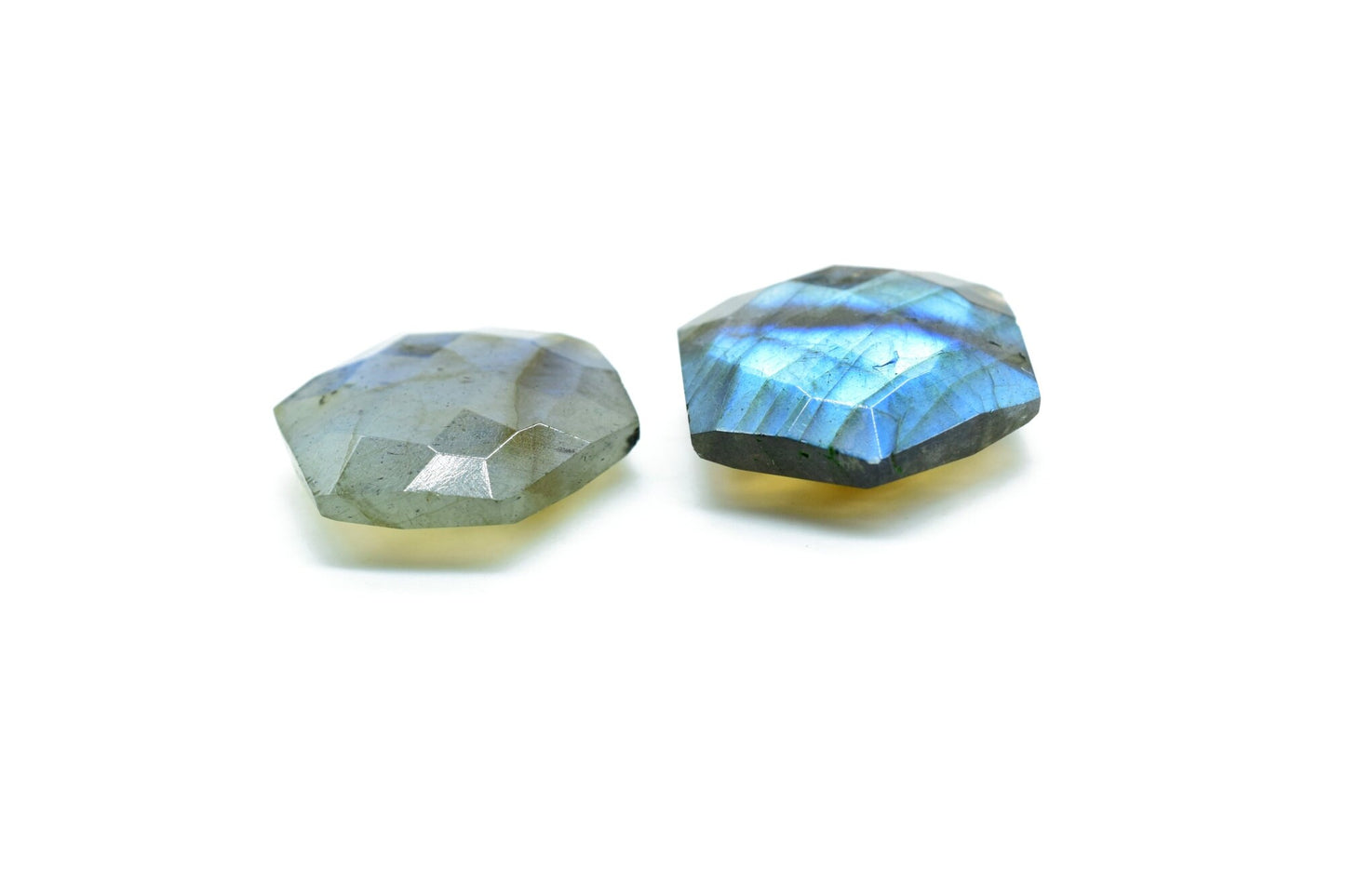 Labradorite Faceted Hexagon Briolette Beads,15mm Faceted Hexagon Briolettes,Flashy Labradorite Beads,Fancy Hexagon Beads,AAA Quality Beads