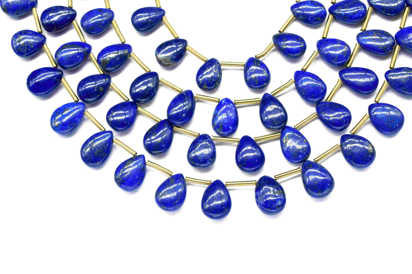 Lapis Lazuli Smooth 8x12mm To 9x12.5mm Pear Shape Briolettes,Lapis Gemstone Beads,10 Inch Strand,Teardrop Smooth Jewelry,Lapis Strand beads