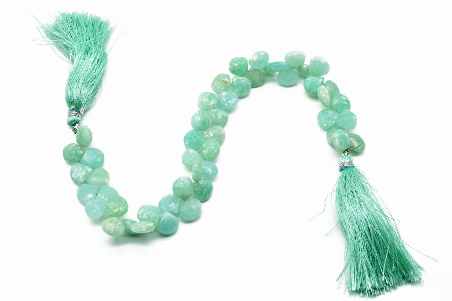 Amazonite Heart Shape Faceted Briolette,10mm Amazonite Heart Shape,8''heart shape strand,amazonite beads,jewelry making beads,mint gemstone